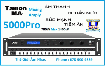 + NEW 2022-Mixing Amply Tamon MA-5000Pro